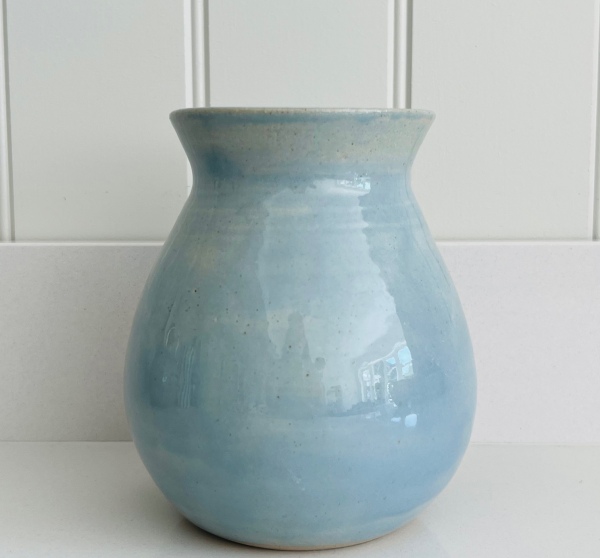 Medium Light Blue Vase
